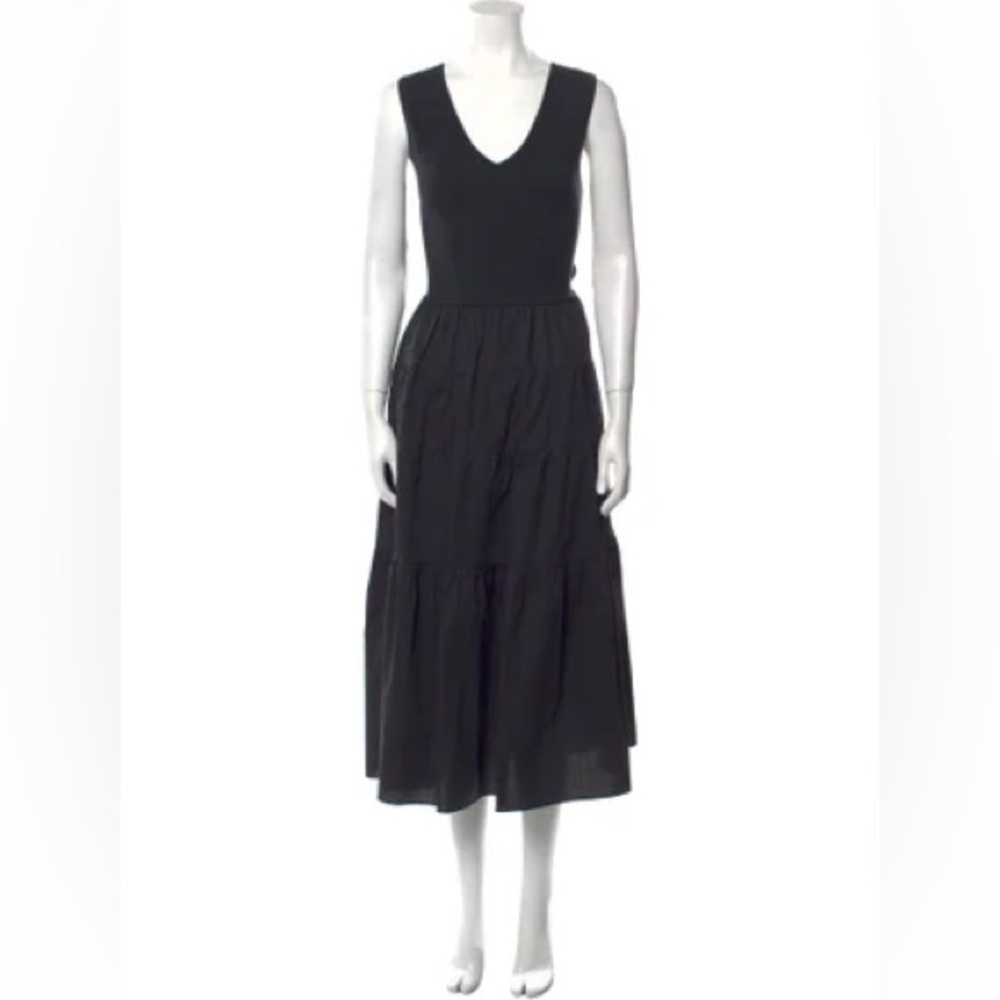Jason wu v neck midi dress
